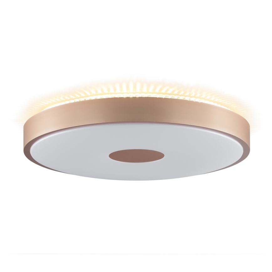Brilliant - Plafonnier LED TAVIS LED/24W/230V Ø 44,5 cm or rose