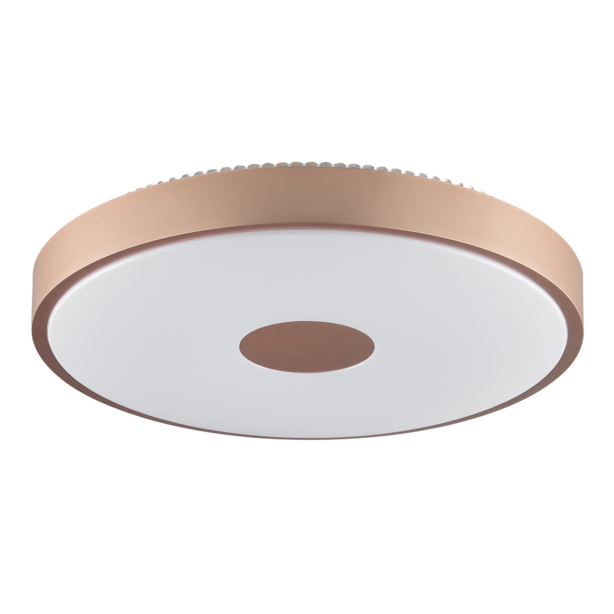 Brilliant - Plafonnier LED TAVIS LED/24W/230V Ø 44,5 cm or rose