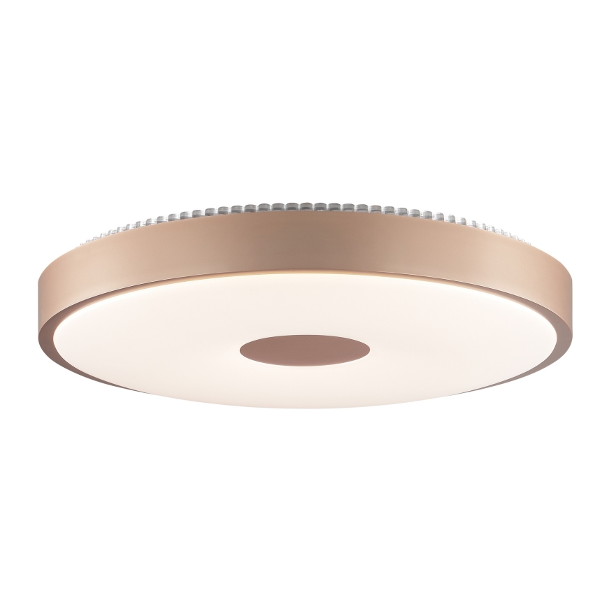 Brilliant - Plafonnier LED TAVIS LED/24W/230V Ø 44,5 cm or rose
