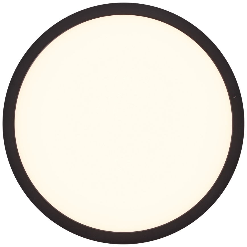 Brilliant - Plafonnier LED TUCO LED/16W/230V Ø 25 cm noir