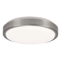 Brilliant - Plafonnier LIVIUS LED/18W/230V d. 28 cm 3000K chrome mat