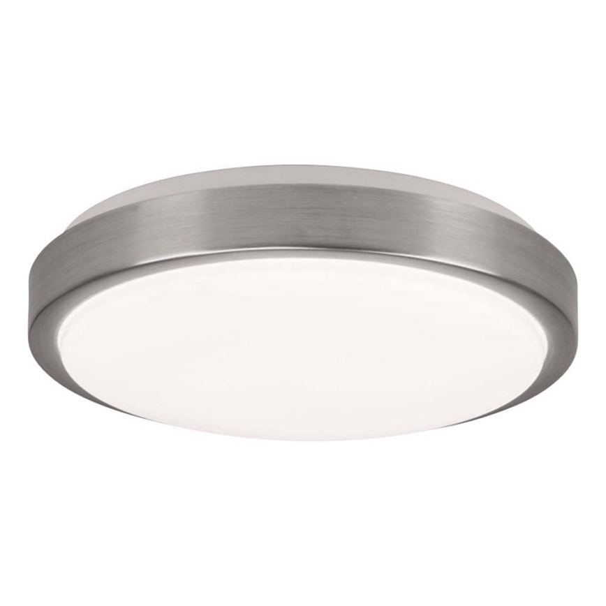 Brilliant - Plafonnier LIVIUS LED/18W/230V d. 28 cm 3000K chrome mat
