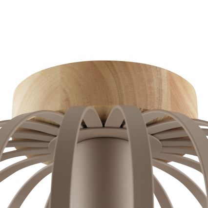 Brilliant - Plafonnier NORDIC CAGE 1xE27/20W/230V diam. 25 cm beige