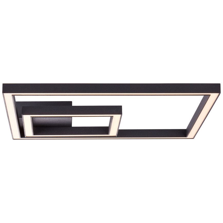 Brilliant - Plafonnier QUON LED/24W/230V 3000K 40x40 cm noir