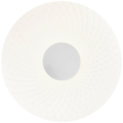 Brilliant - Plafonnier RICCI LED/24W/230V d. 38,5 cm blanc