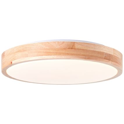 Brilliant - Plafonnier SLIMLINE LED/14W/230V 3000/4000K figuier caoutchouc