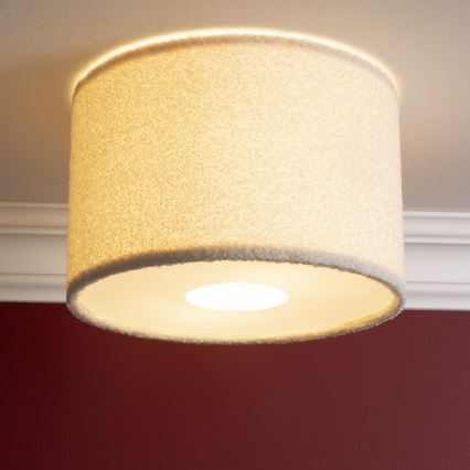 Brilliant - Plafonnier TEDDY 2xE27/20W/230V Ø 35 cm crème