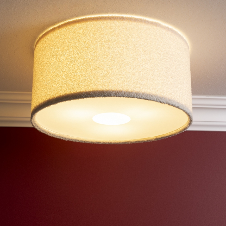 Brilliant - Plafonnier TEDDY 3xE27/20W/230V Ø 45 cm crème