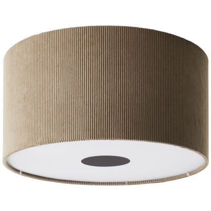 Brilliant - Plafonnier TONY 1xE27/20W/230V d. 45 cm marron