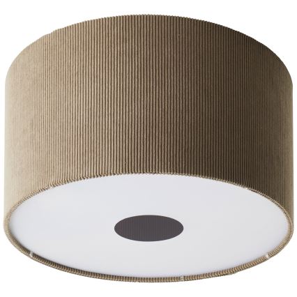 Brilliant - Plafonnier TONY 1xE27/20W/230V d. 45 cm marron