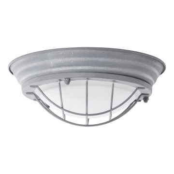 Brilliant - Plafonnier TYPHOON 1xE27/30W/230V Ø 29 cm gris