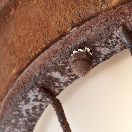 Brilliant - Plafonnier TYPHOON 2xE27/30W/230V rouge-brun