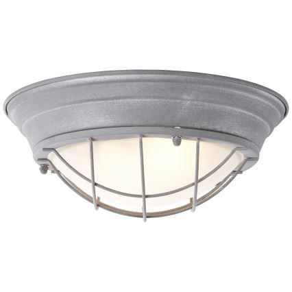 Brilliant - Plafonnier TYPHOON 2xE27/30W/230V Ø 34 cm, gris