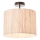 Brilliant - Plafonnier WIMEA 1xE27/52W/230V Ø 30 cm noir/beige