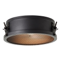 Brilliant - Plafonnier ZOIS 1x E27/28W/230V Ø 30 cm noir