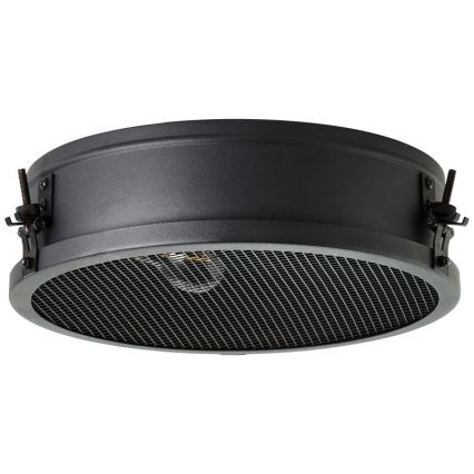 Brilliant - Plafonnier ZOIS 2xE27/28W/230V Ø 34 cm noir