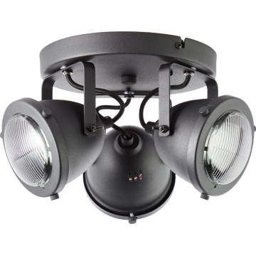 Brilliant - Spot CARMEN 3xGU10/5W/230V noir