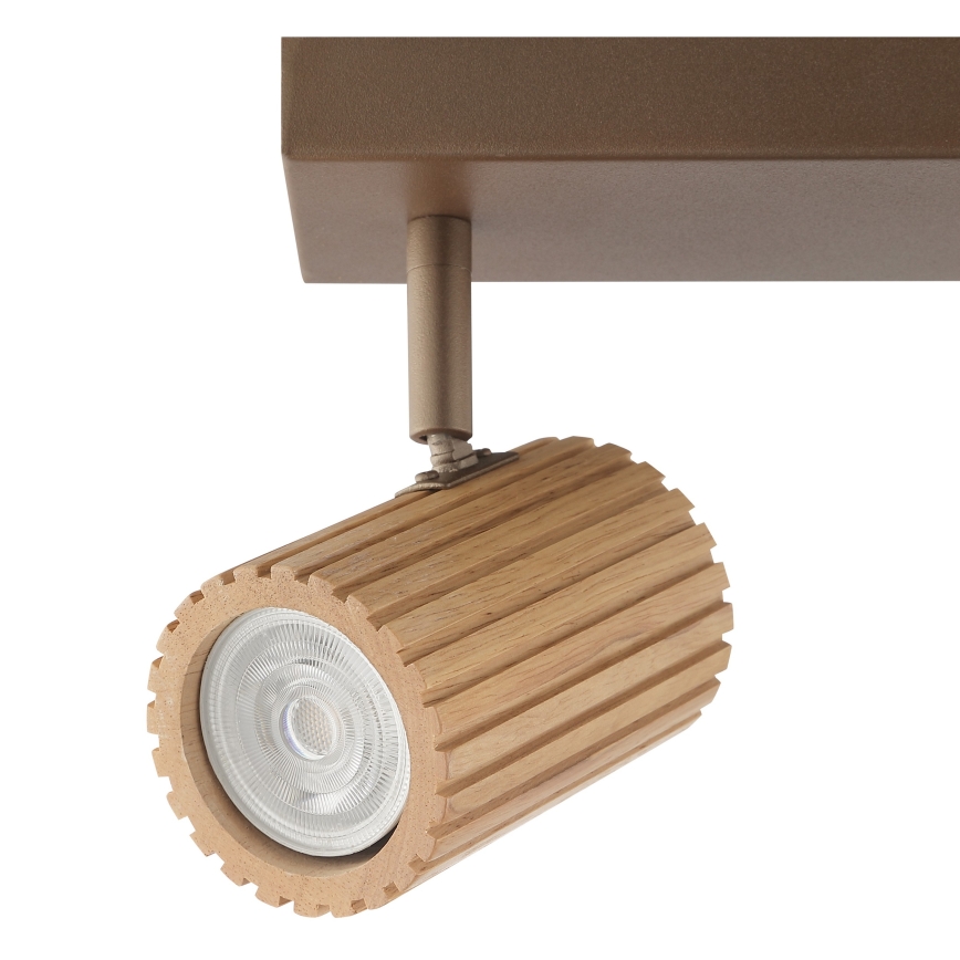 Brilliant - Spot LAKEWOOD 4xGU10/10W/230V marron