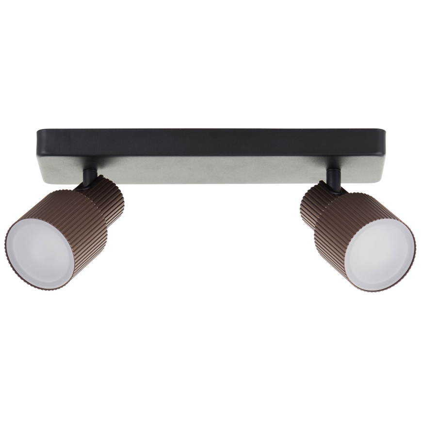 Brilliant - Spot LED CADIZ 2xGU10/5W/230V bronze