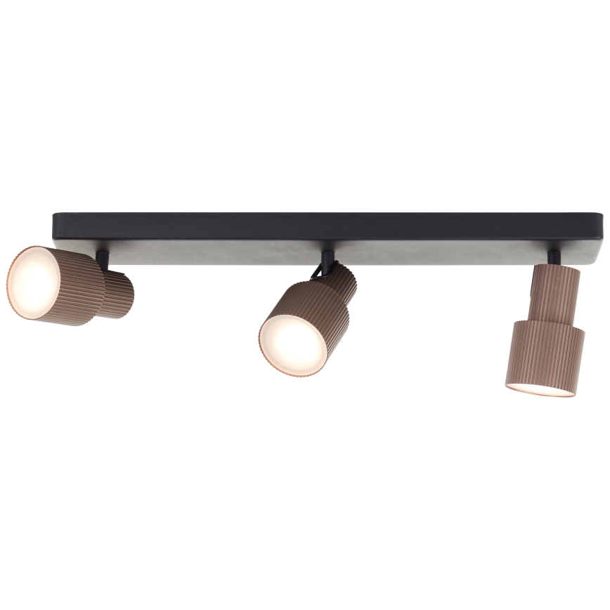 Brilliant - Spot LED CADIZ 3xGU10/5W/230V bronze