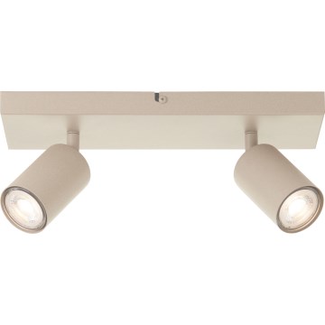 Brilliant - Spot LED JELLO 2xGU10/5W/230V beige