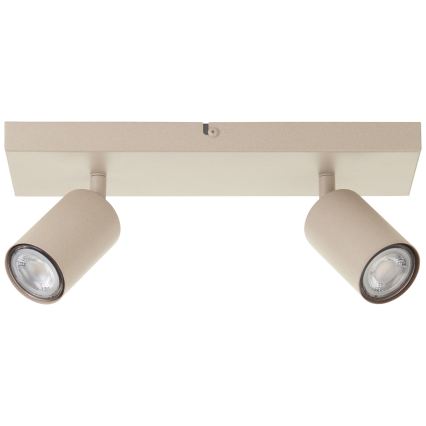 Brilliant - Spot LED JELLO 2xGU10/5W/230V beige