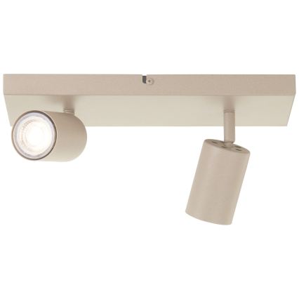 Brilliant - Spot LED JELLO 2xGU10/5W/230V beige