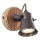 Brilliant - Spot mural SEED 1xGU10/5W/230V noir/marron