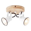 Brilliant - Spot SEED 2xGU10/5W/230V blanc/beige