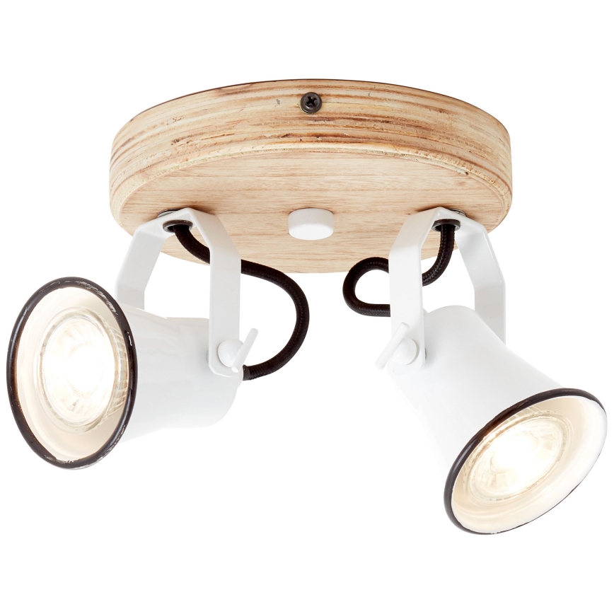 Brilliant - Spot SEED 2xGU10/5W/230V blanc/beige