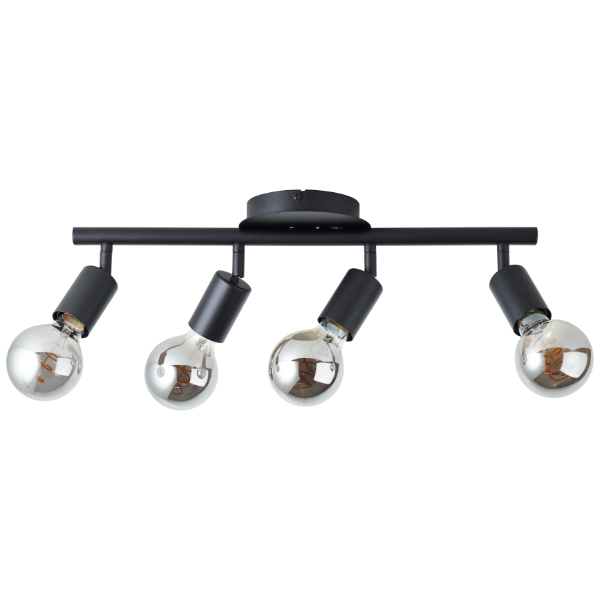 Brilliant - Spot TIFFANY 4xE27/28W/230V noir
