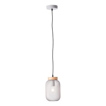 Brilliant - Suspension à câble GIADA 1xE27/40W/230V Ø 16 cm gris
