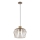 Brilliant - Suspension à câble NORDIC CAGE 1xE27/20W/230V Ø 35 cm, beige