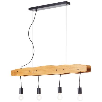 Brilliant - Suspension filaire BAKER 4xE27/40W/230V