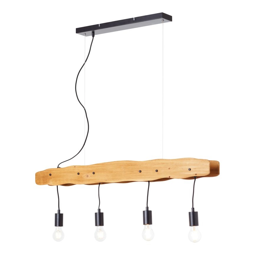 Brilliant - Suspension filaire BAKER 4xE27/40W/230V