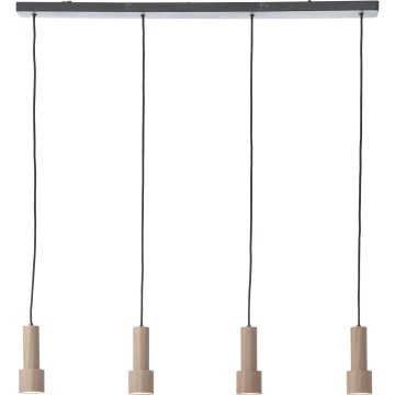 Brilliant - Suspension filaire CADIZ 4xGU10/10W/230V bronze