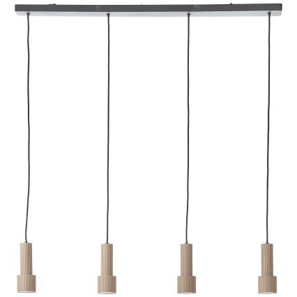 Brilliant - Suspension filaire CADIZ 4xGU10/10W/230V bronze