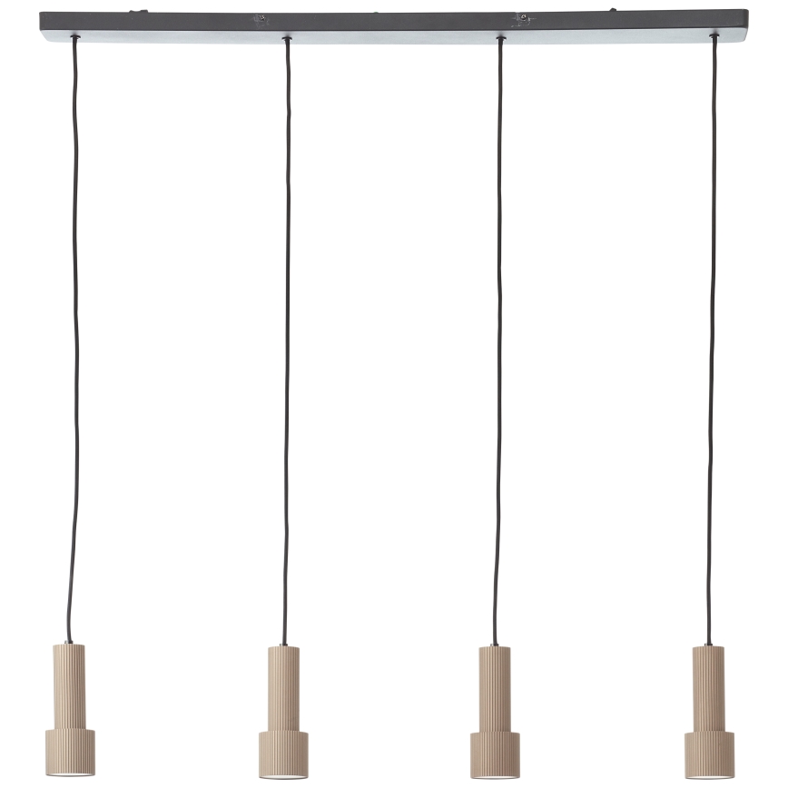 Brilliant - Suspension filaire CADIZ 4xGU10/10W/230V bronze