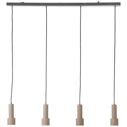 Brilliant - Suspension filaire CADIZ 4xGU10/10W/230V bronze