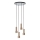 Brilliant - Suspension filaire CADIZ 4xGU10/10W/230V d. 35 cm bronze