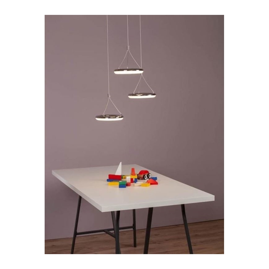 Brilliant - Suspension filaire LED DONUT 3xLED/8,7W/230V