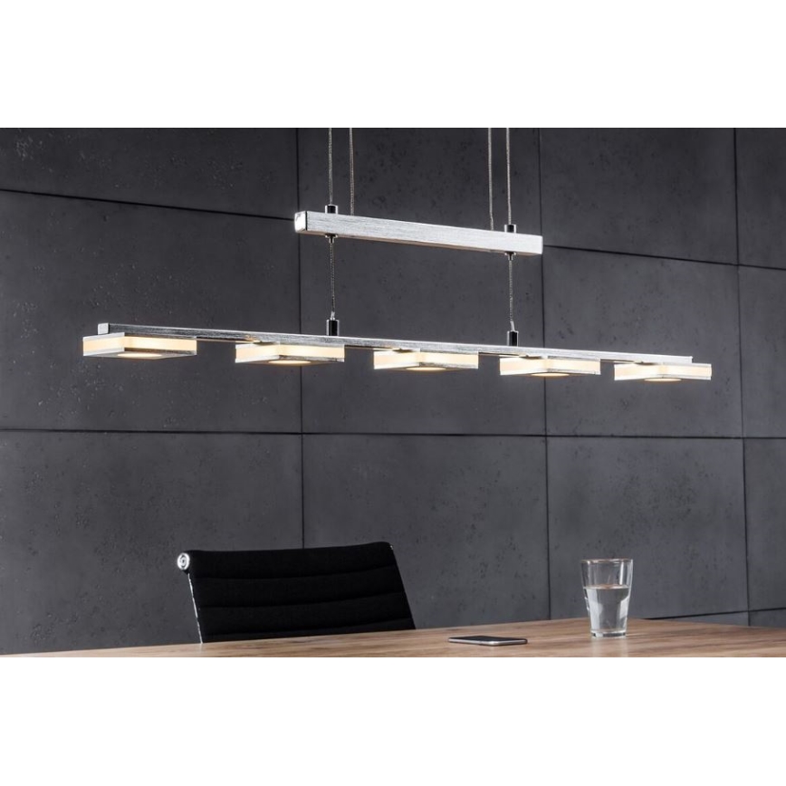Brilliant - Suspension filaire LED TRANSIT 5xLED/4W/230V