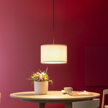 Brilliant - Suspension filaire TONY 1xE27/20W/230V d. 35 cm crème