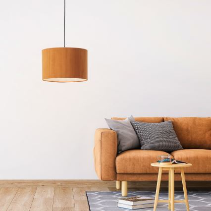 Brilliant - Suspension filaire TONY 1xE27/20W/230V d. 35 cm orange