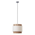 Brilliant - Suspension filaire WATERLILLY 1xE27/60W/230V d. 35 cm crème
