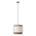 Brilliant - Suspension filaire WATERLILLY 1xE27/60W/230V d. 35 cm crème