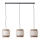 Brilliant - Suspension filaire WATERLILLY 3xE27/60W/230V crème