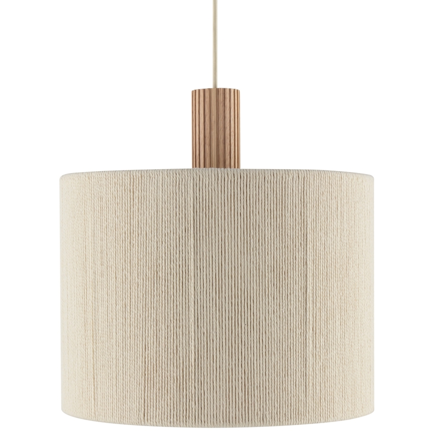 Brilliant - Suspension sur câble ARLO 1xE27/20W/230V Ø 35 cm crème