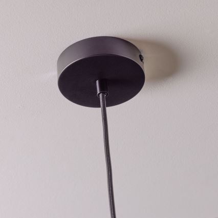 Brilliant - Suspension sur câble BLOP 1xE27/60W/230V verte