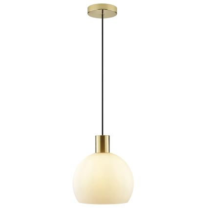 Brilliant - Suspension sur câble CONY 1xE27/20W/230V Ø 25 cm, laiton